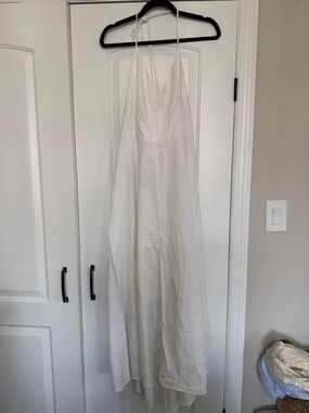 a new day White Halter Maxi Dress